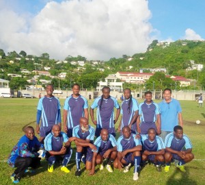 Made In Grenada Courts Celebrity Football Team